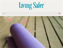 Tablet Screenshot of livingsafer.com